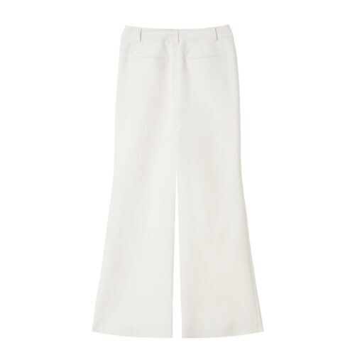 Alternative view of #136.1 Calvin Silk Trousers (White)