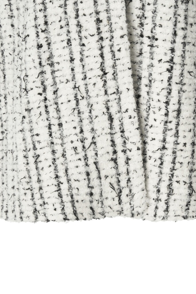 #137 Snow Tweed Coat