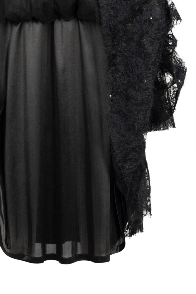 #142 Sophie Lace Tulle skirt (Black)