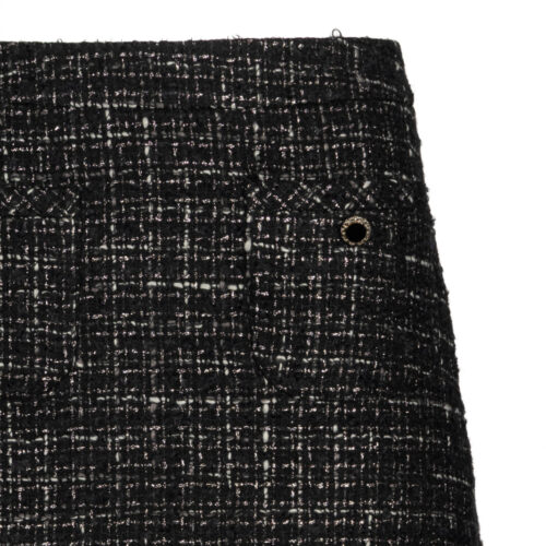 Alternative view of #145 Moon Tweed Skirt
