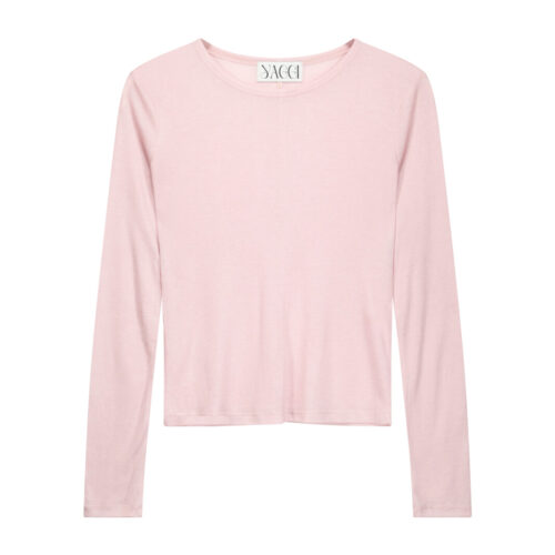 #146 Basic Long Sleeves Tee (Pink) (다른색상 함께 구매시 10% 할인적용)