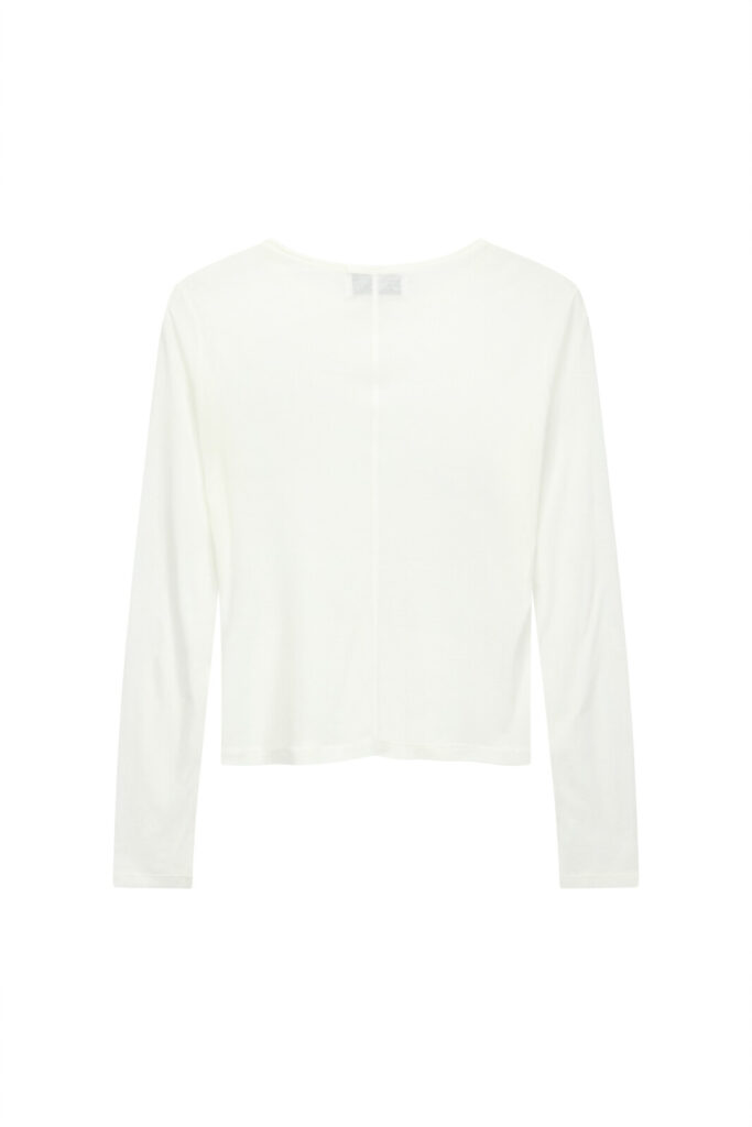 #146.2 Basic Long Sleeves Tee (Cream) (다른색상 함께 구매시 10% 할인적용)