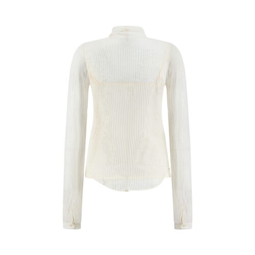 Alternative view of #149 Italian Chiffon Silk Bow Blouse