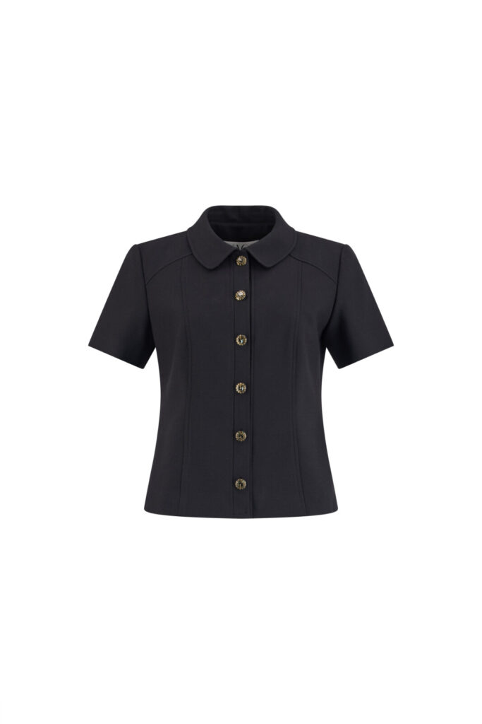 #155 Time Crepe Short Sleeves Jacket