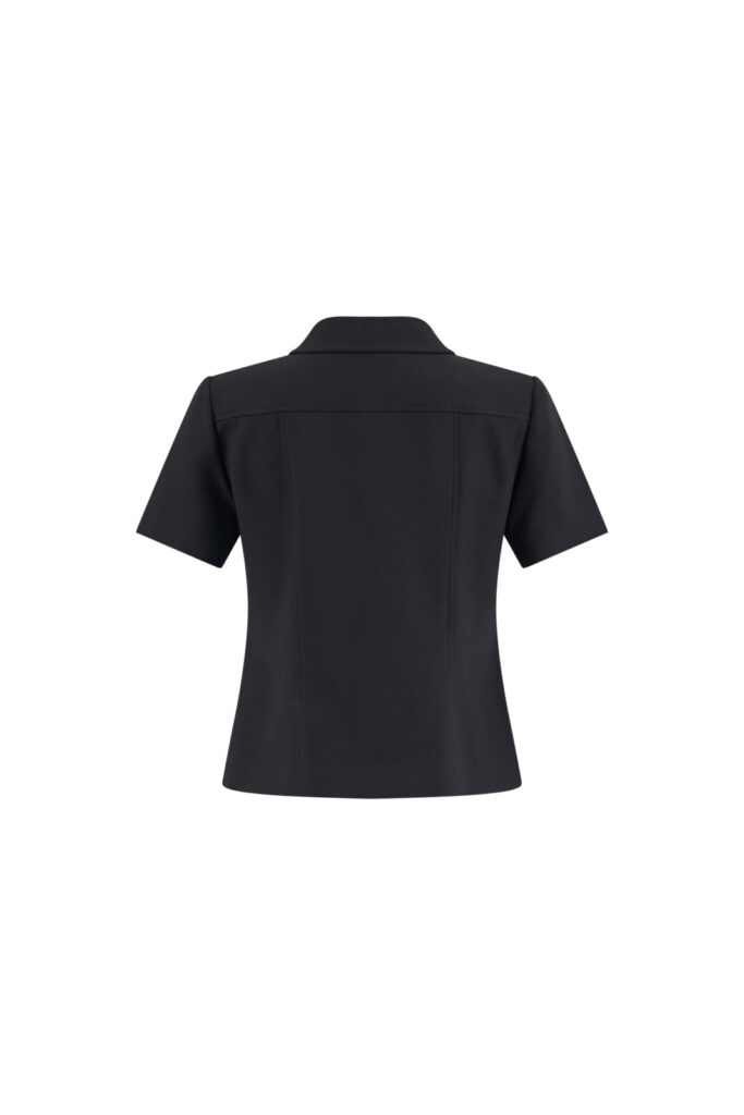 #155 Time Crepe Short Sleeves Jacket