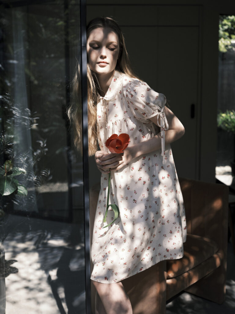#166 Summer Garden Dress