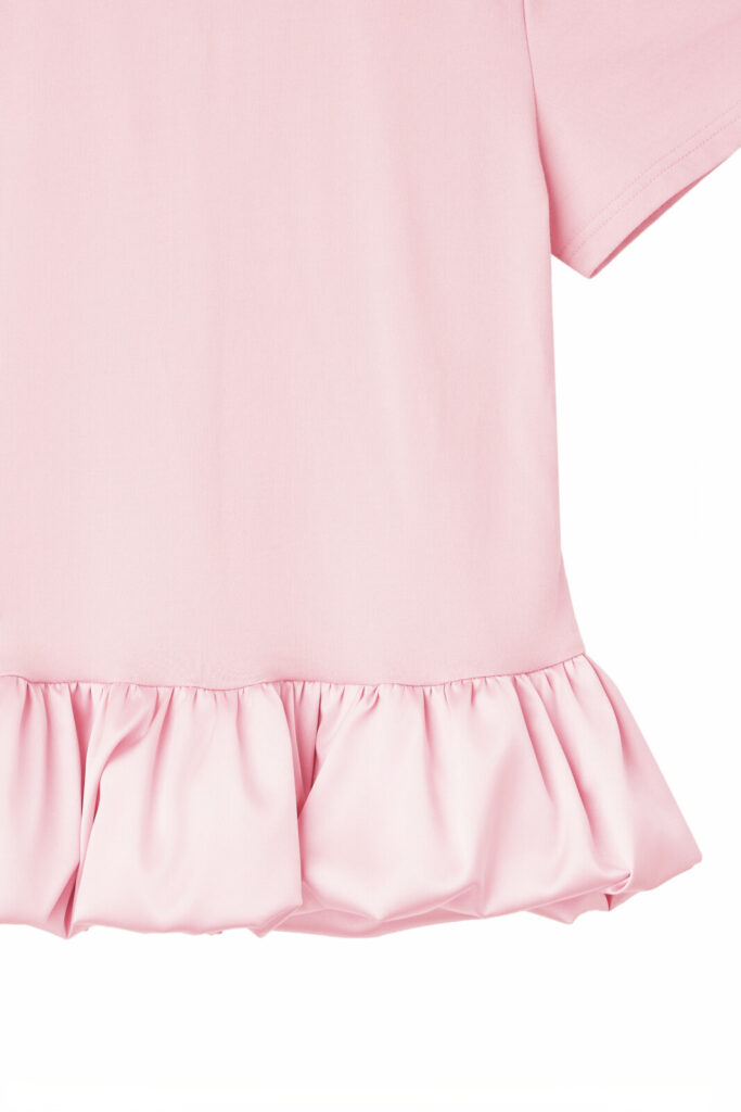 #169 Satin Balloon Top (Ballerina Pink)