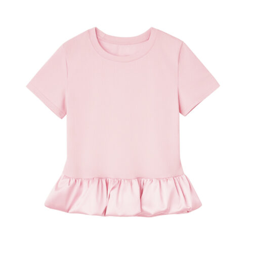 #169 Satin Balloon Top (Ballerina Pink)