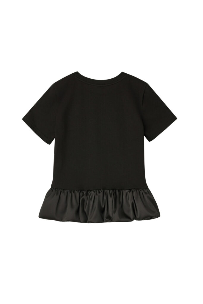 #169.1 Satin Balloon Top (Black)