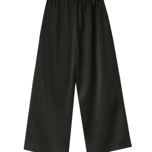 Alternative view of #168 Satin Silk Trousers (Black)